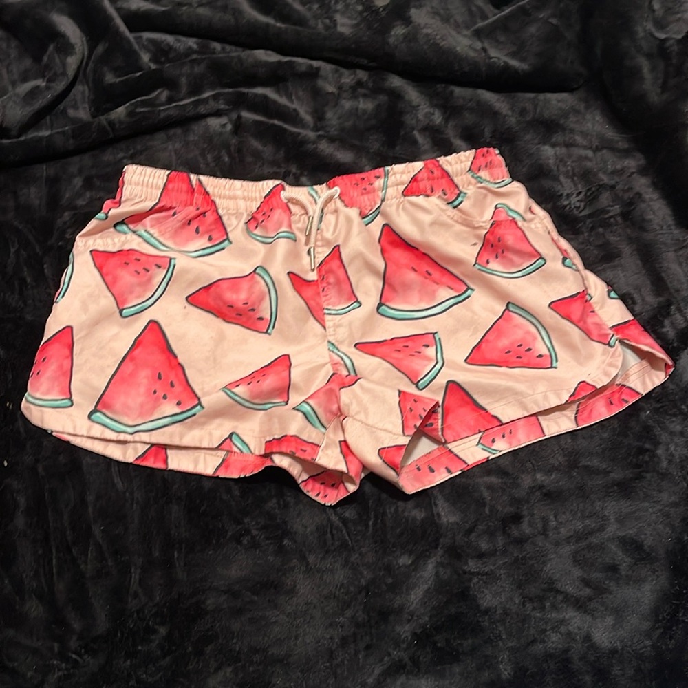 Hot Coals | Watermelon Swim Material Shorts